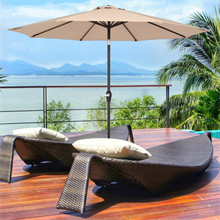 9' Patio Umbrella, Outdoor Market Patio Table Umbrella