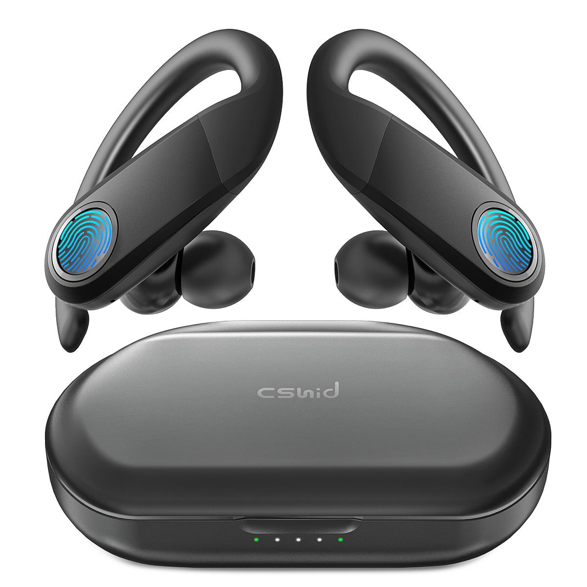 Wireless Earphones Sport Earbuds, True Bluetooth 5.0 Headphones with Charging Case