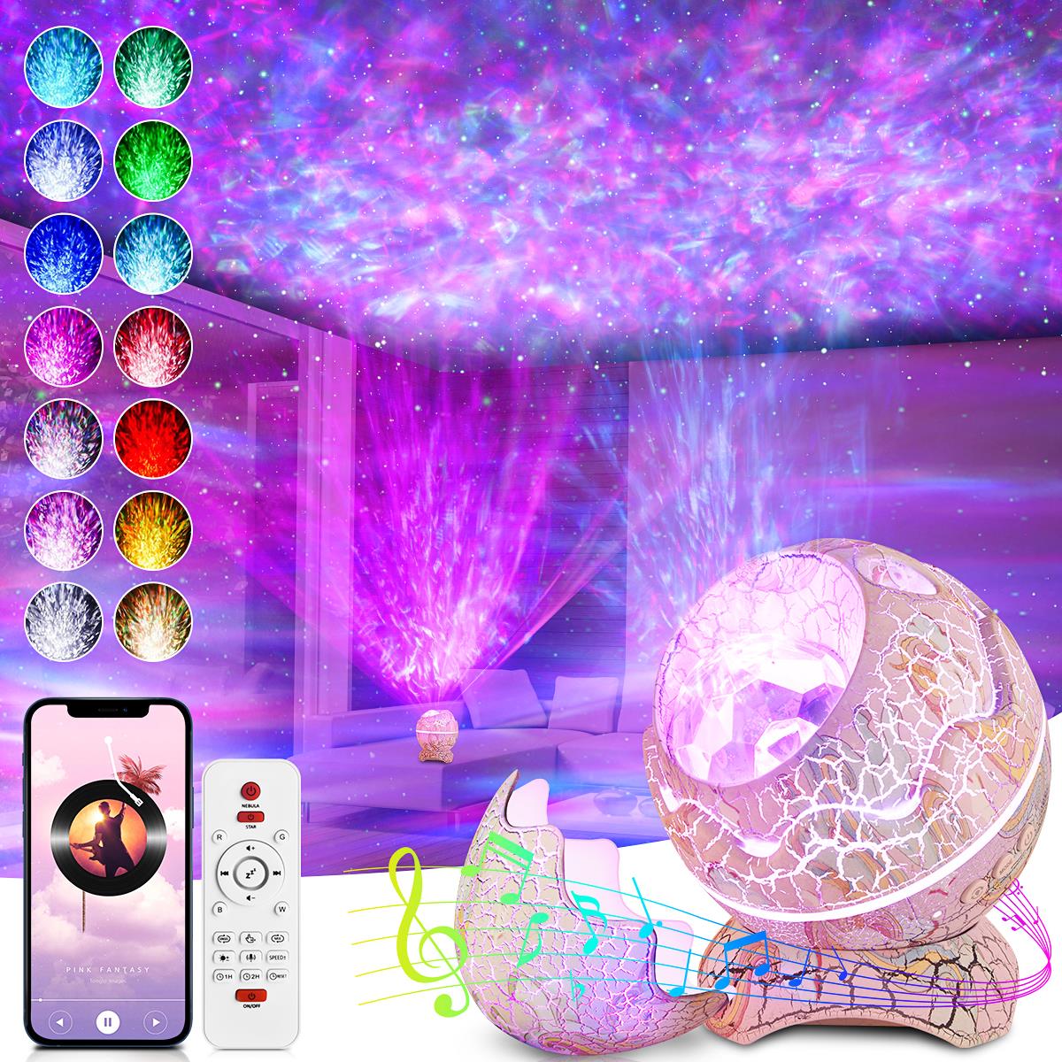 Star Projector, 4 in 1 Night Light Projector with Remote Control