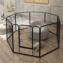 8-Panels High Quality Wholesale Cheap Best Large Indoor Metal Puppy Dog Run Fence