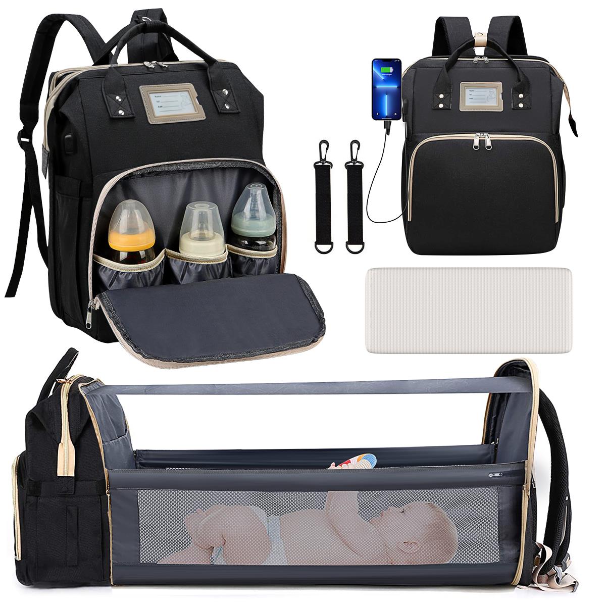 Baby Diaper Bag Backpack - Baby Bag for Boys & Girls