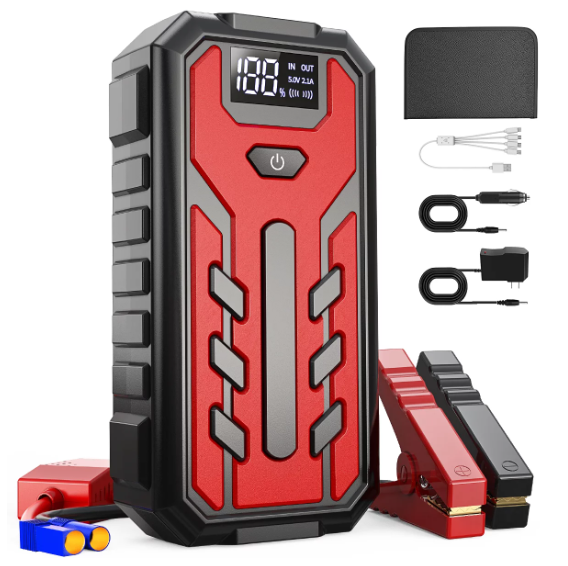 Portable Car Jump Starter, 4000A Peak 39800mAH Battery Jump Starter(for All Gas or Diesel Engine)