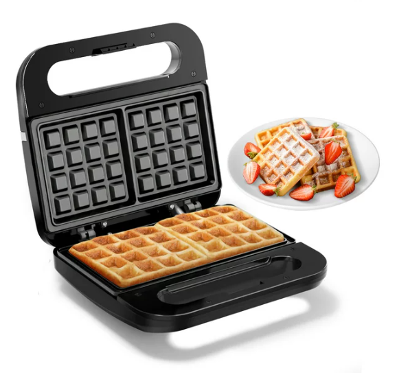 Waffle Maker, 2 Slices Non-Stick Waffle Iron
