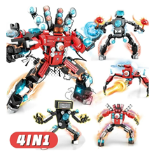 Robot Building Toys for Boys Age 6+ Year Old, Educational Building Bricks Vehicles Kit Gift for Kids