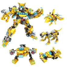 Robot Building Toys for Boys Age 6+ Year Old, Educational Building Bricks Vehicles Kit Gift for Kids