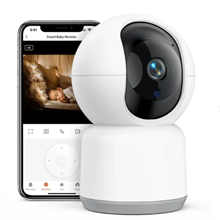 Baby Monitor, Smart 5G Baby Camera with Tuya App & Two-Way Audio