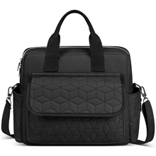 Diaper Bag Tote, Multifunction Baby Diaper Bag W/ 3 Insulated Pockets
