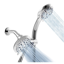 GPED High Pressure Dual Shower Head Combo