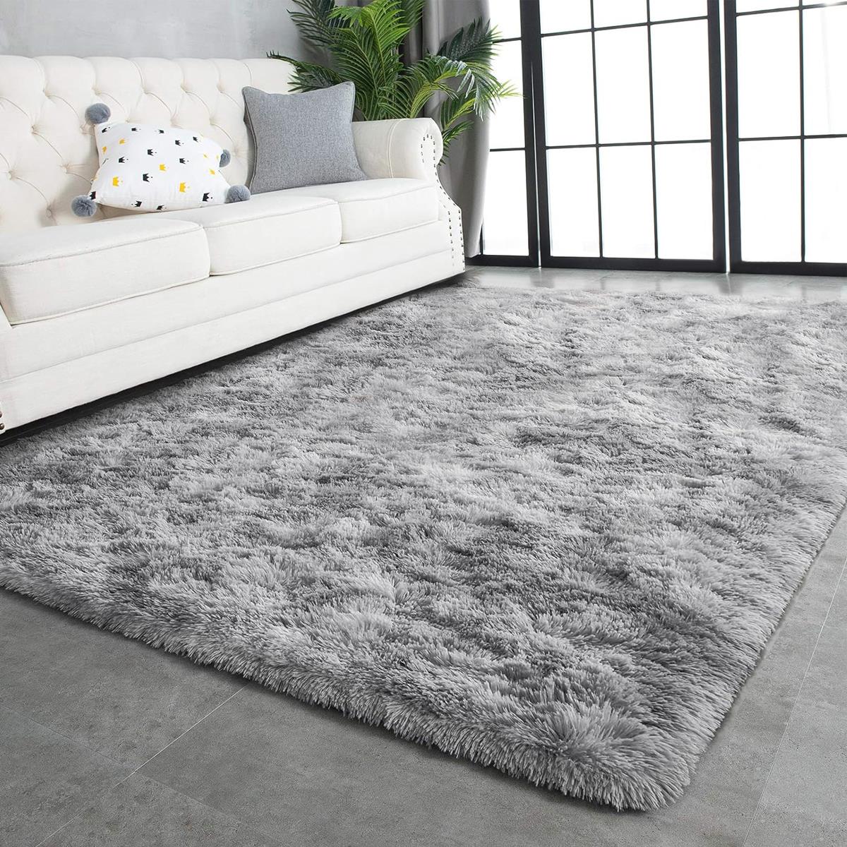 Fluffy Area Rug,8x10 ft Soft Shaggy Rugs Fluffy Carpets