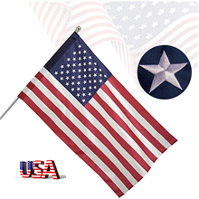 American Flag 3 X 5 Ft, Heavy Duty Waterproof Nylon US Flag