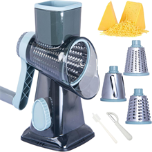 Rotary Cheese Grater With Handle, Cheese Grater Rotary Shredder