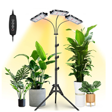 GPED Grow Light with Stand, Tri-Head LED Plant Light for Indoor Plants