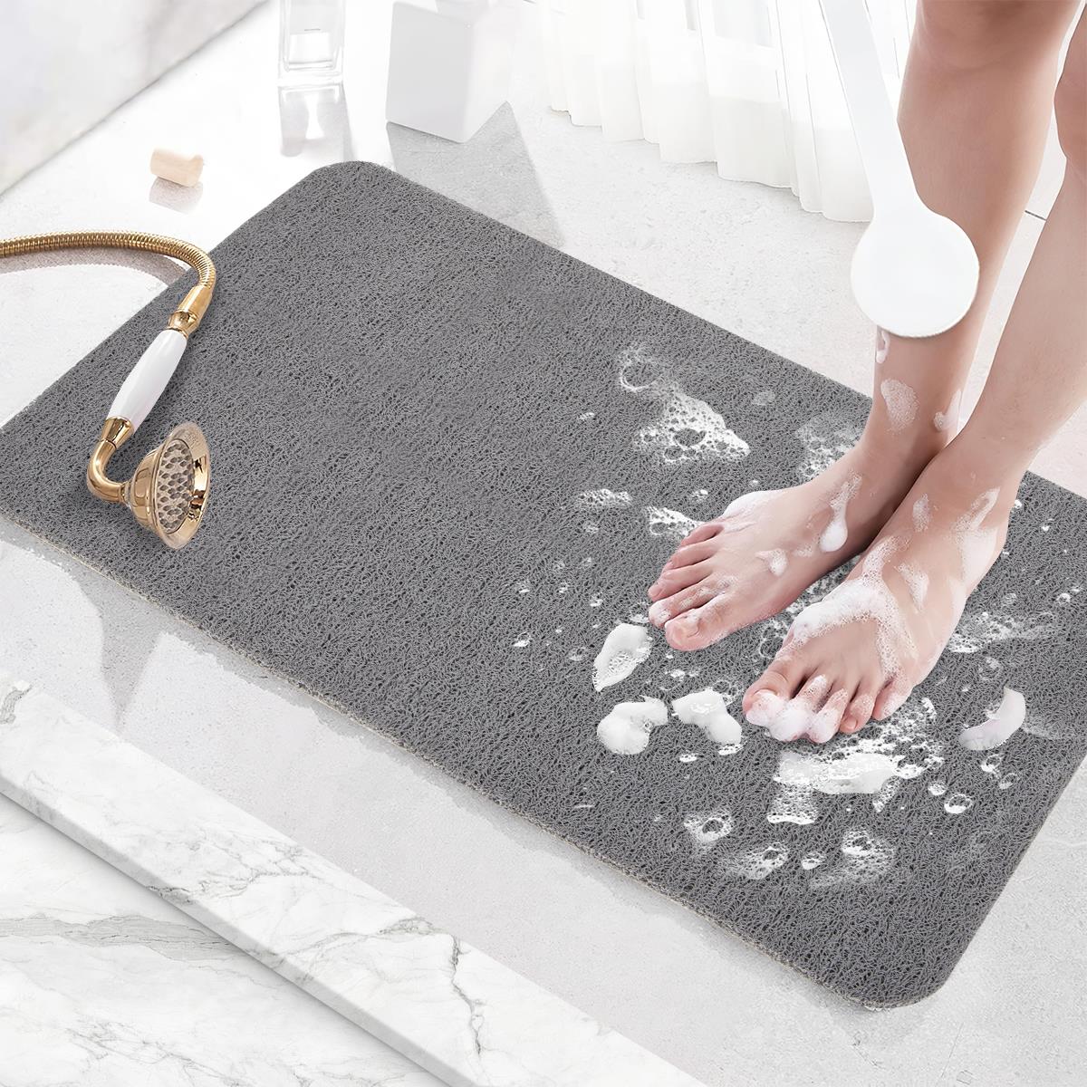 17.7x30 Inch Shower Mat, Non Slip Bathtub Mat, Fast Drying Bath Tub Mats