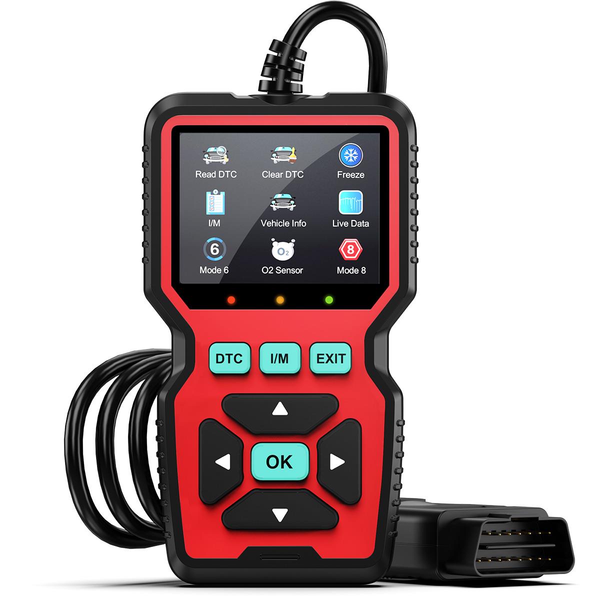 GPED Car OBD2 Scanner Diagnostic Tool, Auto Car Diagnostic Scan Tool, Comprehensive Car Code Reader