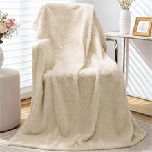 Ultra Soft Throw Blanket, Twin Size Warm Cozy Blankets 260GSM for Couch Bed Chair