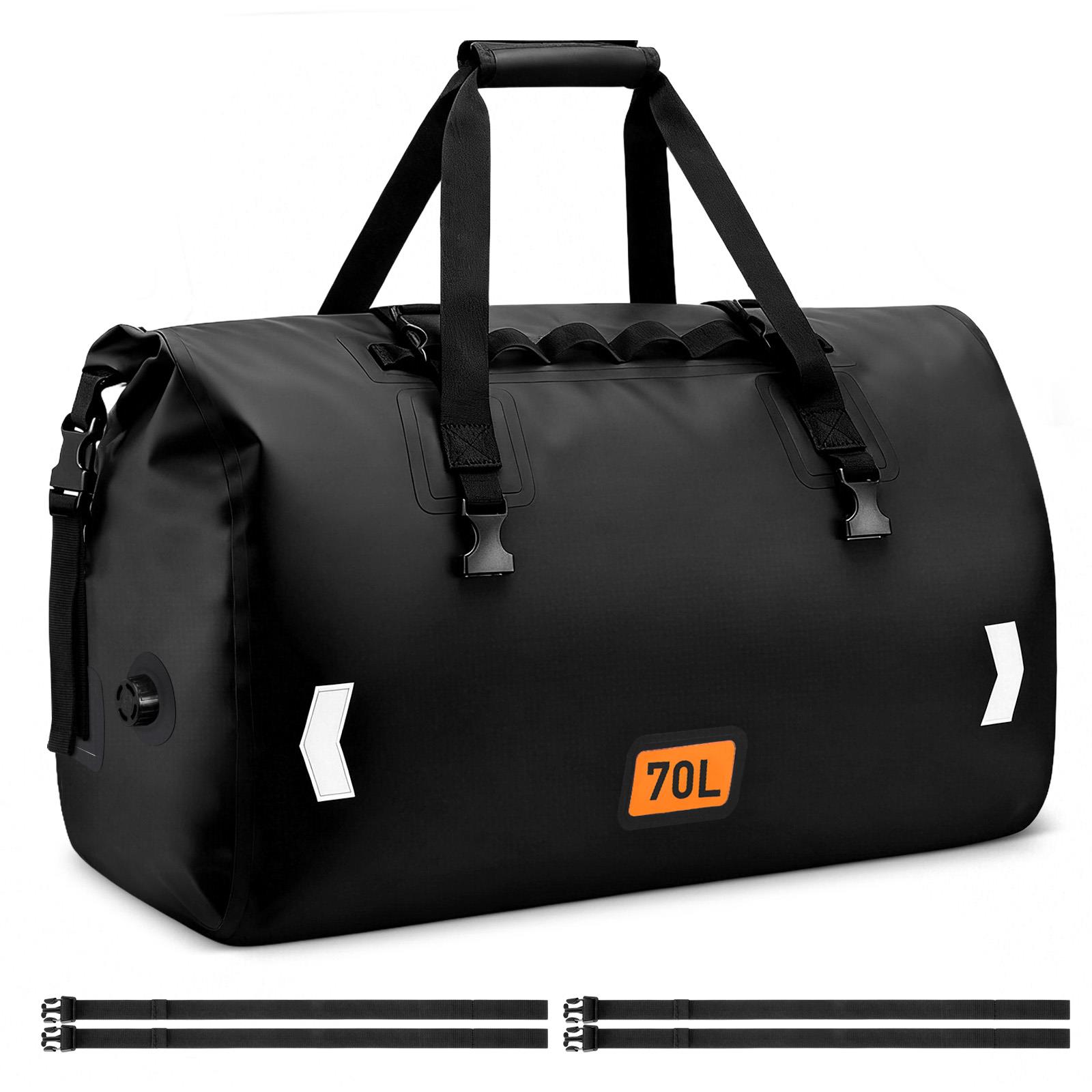 GPED 70L Dry Bag Large Waterproof Bag Roll-Top Heavy Duty Fishing Duffel Bag