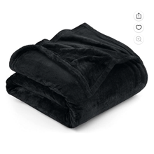 Extra Soft Strip Blanket, Plush Fuzzy Cozy Bed Blankets