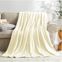 Extra Soft Strip Blanket, Plush Fuzzy Cozy Bed Blankets