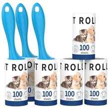 Lint Rollers for Pet Hair Extra Sticky, 600 Sheets Total Upgraded 3 Handles