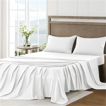 Twim-XL Size Upgraded Cooling Deep Pocket Comfy Breathable Hotel Luxury Bedding