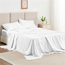 Twin Size Upgraded Cooling Deep Pocket Comfy Breathable Hotel Luxury Bedding