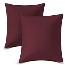 Throw Pillow Inserts Set of 2, Indoor Decorative 18x18 inches Square Pillows for Couch, Sofa, Bed