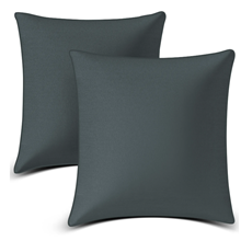 Throw Pillow Inserts Set of 2, Indoor Decorative 18x18 inches Square Pillows for Couch, Sofa, Bed