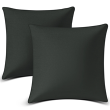 Throw Pillow Inserts Set of 2, Indoor Decorative 18x18 inches Square Pillows for Couch, Sofa, Bed