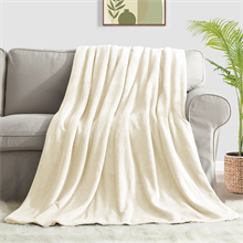 King size blanket,Beige