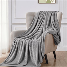 Throw size blanket,Gray
