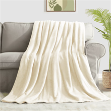 Twin size blanket,Beige