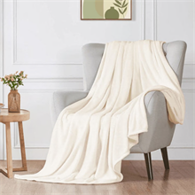 Twin size blanket,Beige