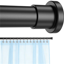 Adjustable Spring Tension Closet Rod for Hanging Clothes, 31 to 80 Inch